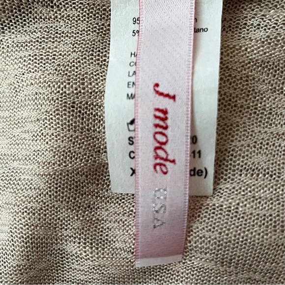 NWOT~J mode~Wrap Sweater~Size XL~Sand - Picture 8 of 9